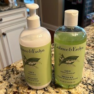 Crabtree and Evelyn Lily combo